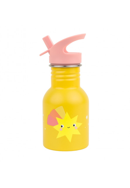 A Little Lovely Company – antikorová jednostenná fľaša na pitie, 350 ml – kométa