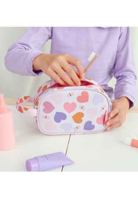 A Little Lovely Company – toaletná taštička – srdce