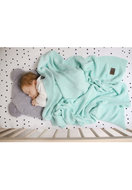 Vankúš Sleepee Royal Baby Teddy Bear Pillow modrá
