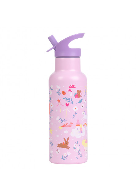 A Little Lovely Company – antikorová fľaša na pitie, 500 ml – princezné