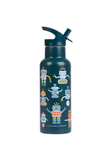 A Little Lovely Company – antikorová fľaša na pitie, 500 ml – roboty