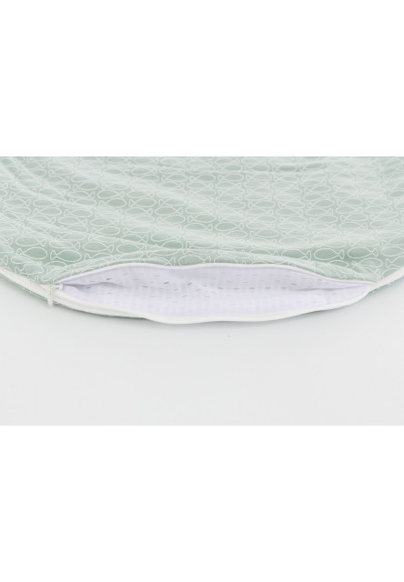 Spací vak 3 dielny set Liebmich Fische mint 56/62