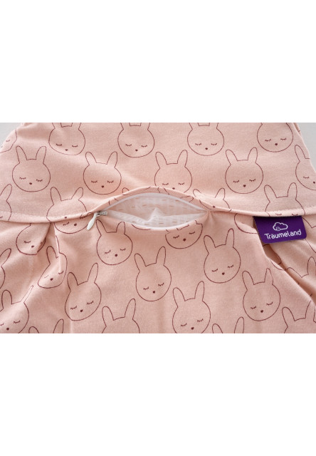 Spací vak Liebmich 3dielny set Kuschelhase Beige 56/62