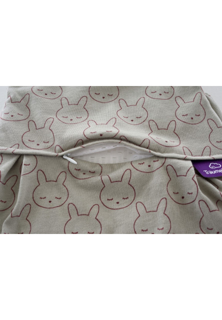 Spací vak Liebmich 3dielny set Kuschelhase Grün 62/68