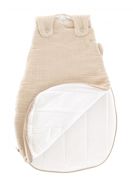 Vonkajší spací vak Liebmich Musselin Beige 62/68