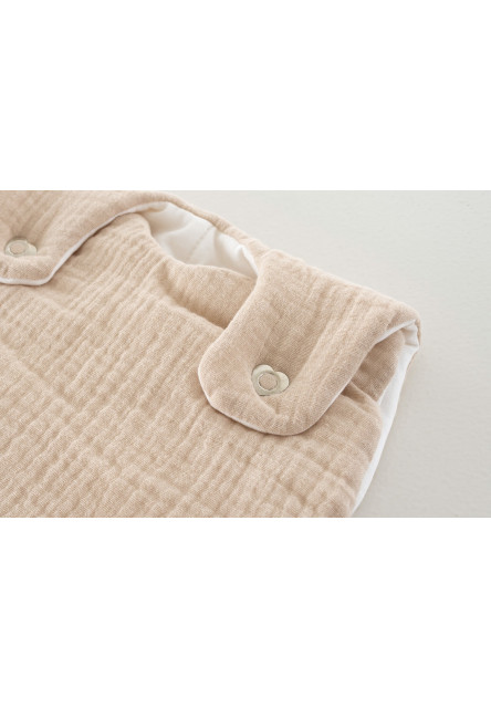Vonkajší spací vak Liebmich Musselin Beige 62/68