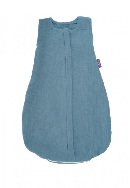 Letný spací vak Liebmich Musselin Jeansblau 90