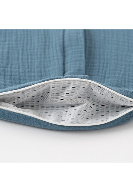 Letný spací vak Liebmich Musselin Jeansblau 90