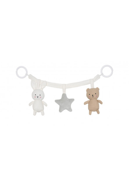 Hračka na kočík Teddy & Bunny