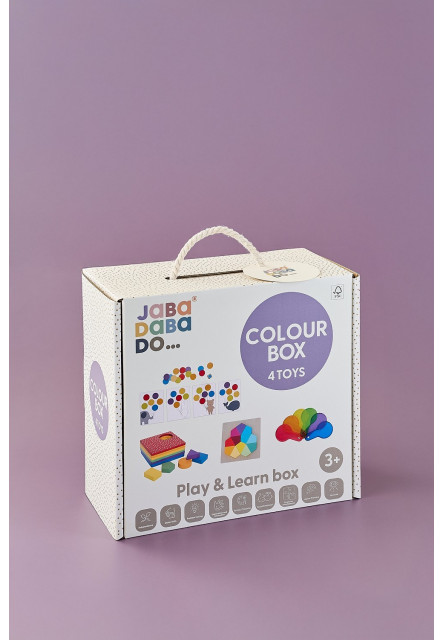 Play and Learn box Farby