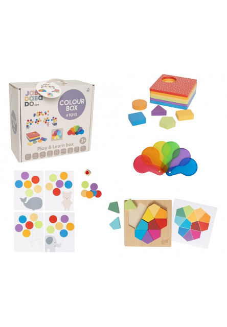 Play and Learn box Farby