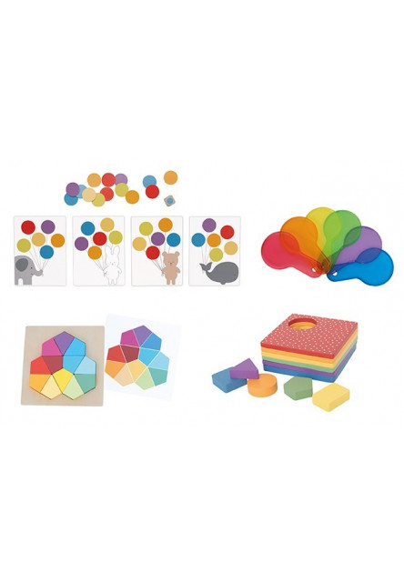 Play and Learn box Farby
