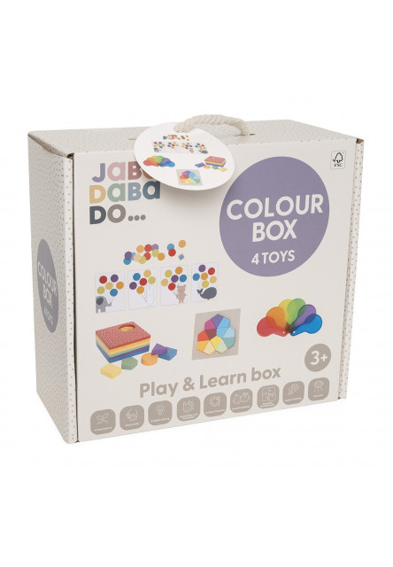 Play and Learn box Farby