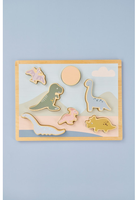 Puzzle vkladačka Dino