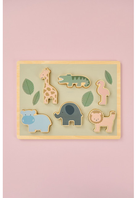 Puzzle vkladačka Safari