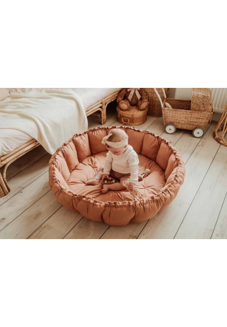 Coco Bloom Detské hniezdo Tawny Brown