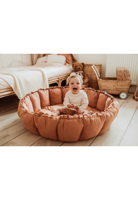 Coco Bloom Detské hniezdo Tawny Brown