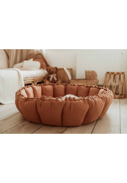 Coco Bloom Detské hniezdo Tawny Brown