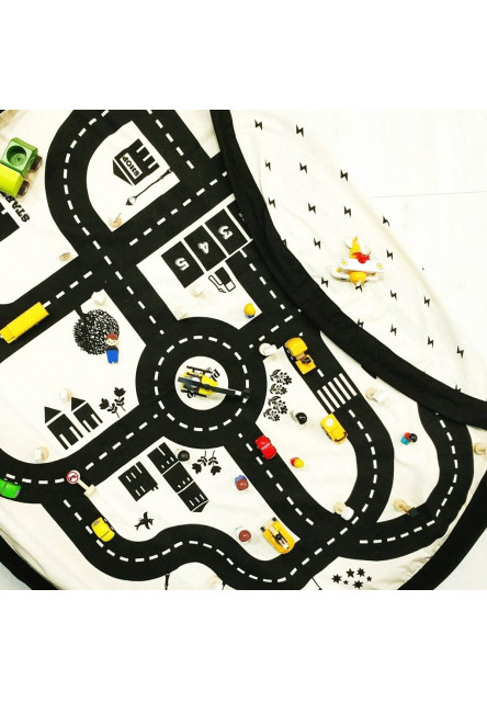 Noomad original Hracia deka a Vak na hračky Roadmap