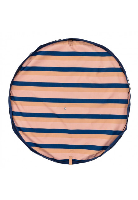 Noomad outdoor Hracia deka a Vak na hračky Mokka Stripes