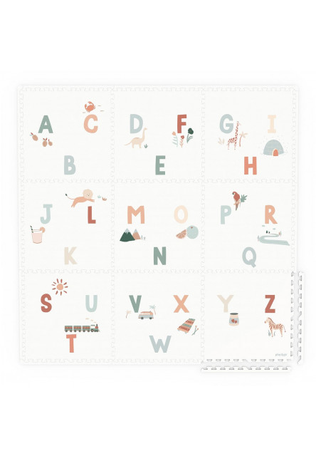 Tiloo EEVAA Podložka na hranie a domček Alphabet