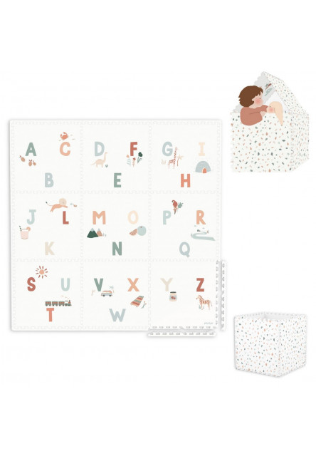 Tiloo EEVAA Podložka na hranie a domček Alphabet