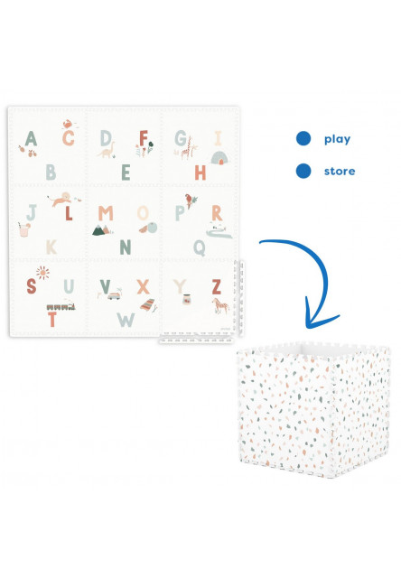Tiloo EEVAA Podložka na hranie a domček Alphabet