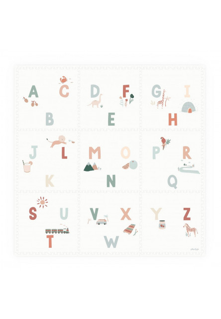 Tiloo EEVAA Podložka na hranie a domček Alphabet