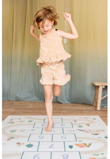 Tiloo EEVAA Podložka na hranie a domček Hopscotch