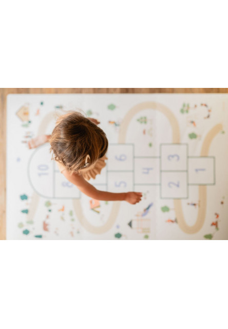 Tiloo EEVAA Podložka na hranie a domček Hopscotch