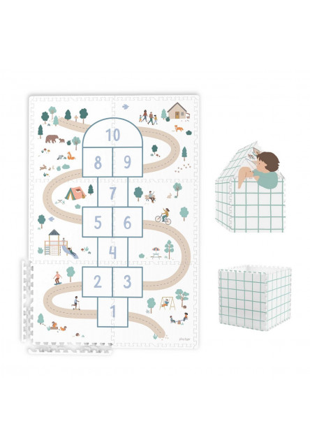 Tiloo EEVAA Podložka na hranie a domček Hopscotch