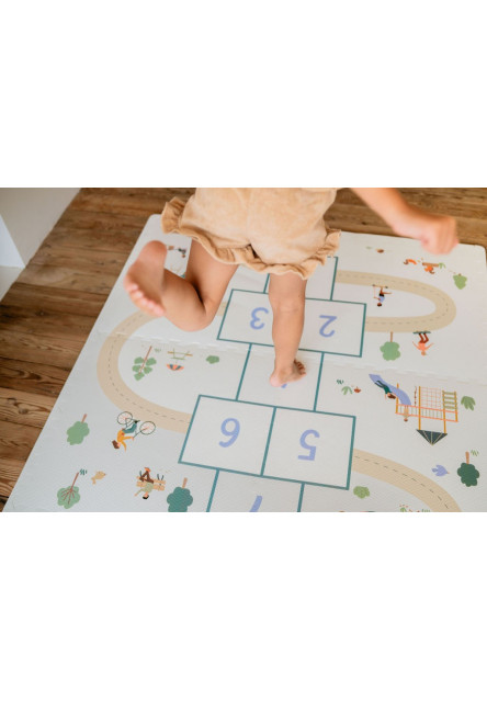 Tiloo EEVAA Podložka na hranie a domček Hopscotch