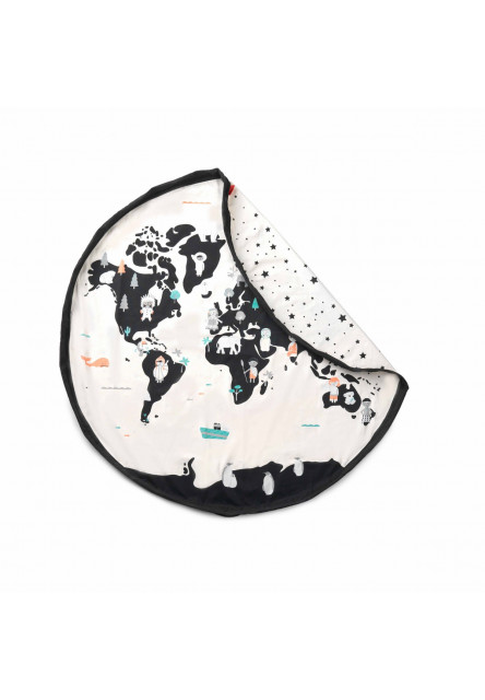 Noomad original Hracia deka a Vak na hračky Worldmap