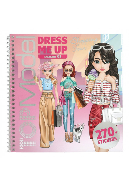 Kreatívny zošit  Dress me up SHOPPING TOUR