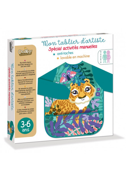 Ochranná nepremokavá zástera na maľovanie Tiger