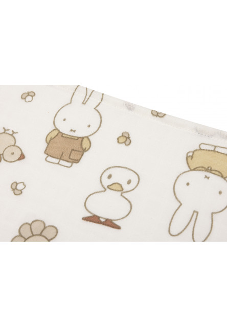 Plienky 3 ks 70x70 cm Miffy Family Farm