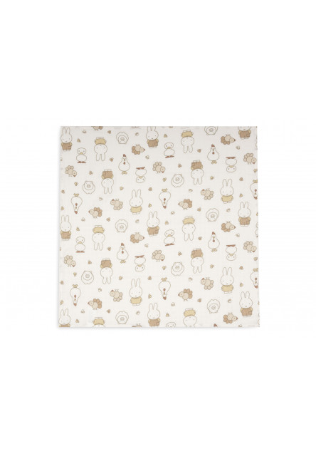 Plienky 3 ks 70x70 cm Miffy Family Farm