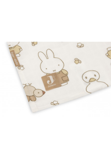 Plienky zavinovacie 2ks 115x115 cm Miffy Family Farm