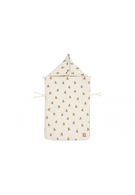 Fusak do autosedačky Mini Teddy Bear Waffle