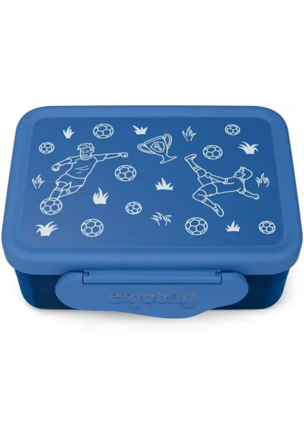 Desiatový box Ergobag Stainless Steel Lunchbox - Soccer