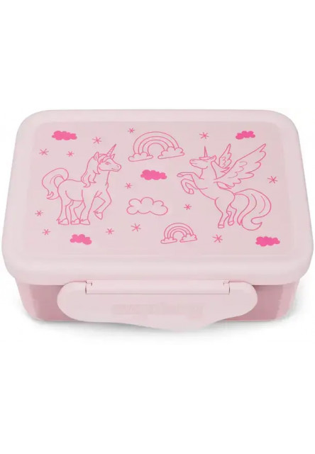 Desiatový box Ergobag Stainless Steel Lunchbox - Unicorn