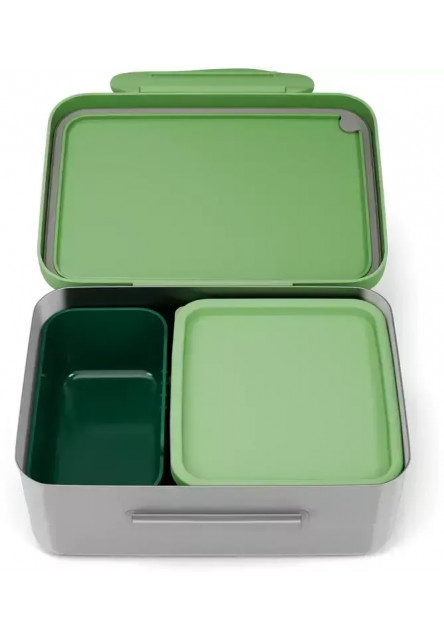 Desiatový box Ergobag Stainless Steel Lunchbox - Jungle