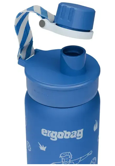 Nerezová fľaša Ergobag Stainless Steel Bottle - Soccer