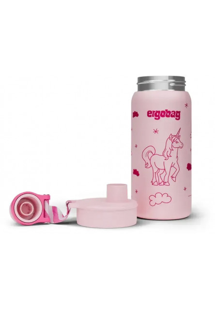 Nerezová fľaša Ergobag Stainless Steel Bottle - Unicorn