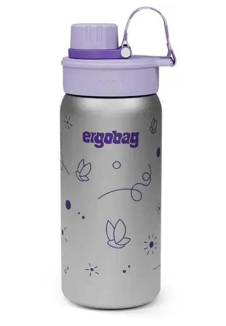 Nerezová fľaša Ergobag Stainless Steel Bottle - Butterfly