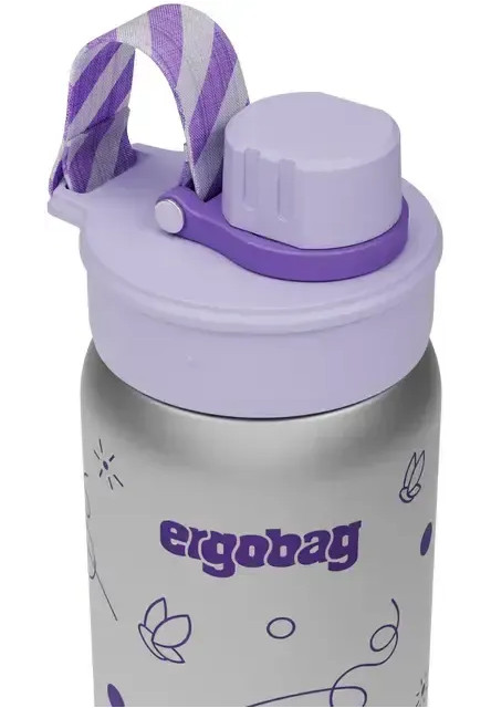 Nerezová fľaša Ergobag Stainless Steel Bottle - Butterfly