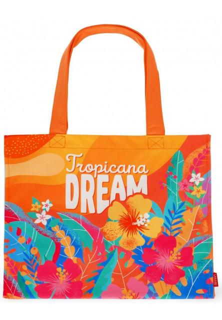 Taška na pláž Legami Beach Bag - Tropicana Dream