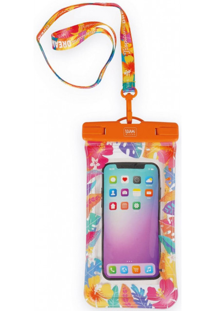 Plávajúce puzdro na telefón do vody Legami Floating Waterproof Smartphone Pouch - Floating W. Smartphone Pouch - Tropicana Dr