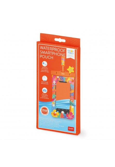 Plávajúce puzdro na telefón do vody Legami Floating Waterproof Smartphone Pouch - Floating W. Smartphone Pouch - Tropicana Dr