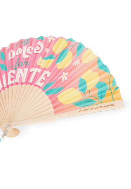 Vejár Legami ¡Qué Calor! - Folding Fan - Dolce Far Niente